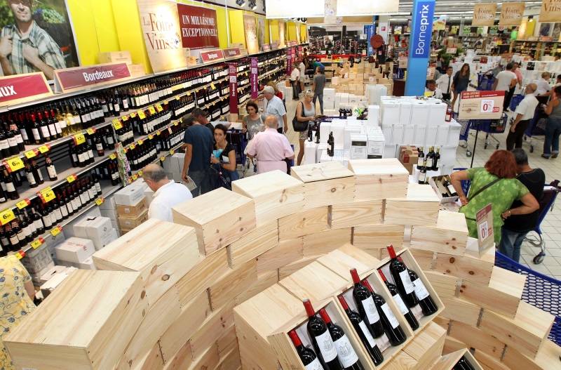 foire aux vins vue de haut