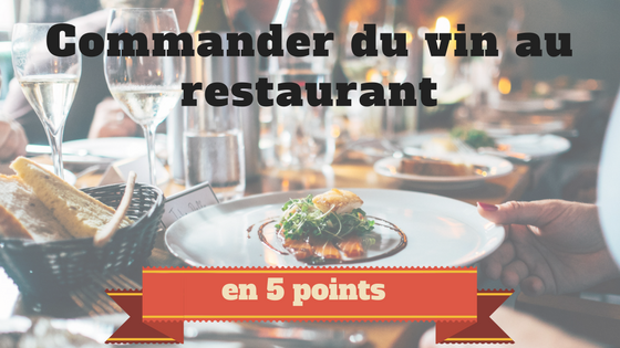 Entête article commander du vin au restaurant