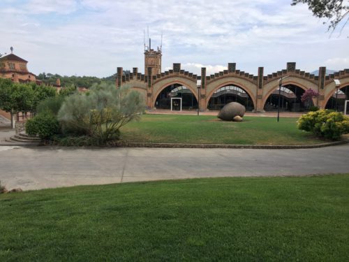 Vue du musée depuis le parc