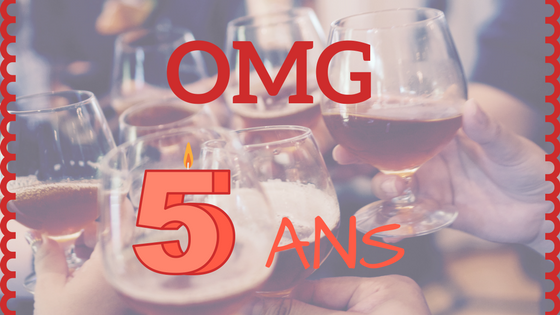 OMG, c"est les 5 ans du blog