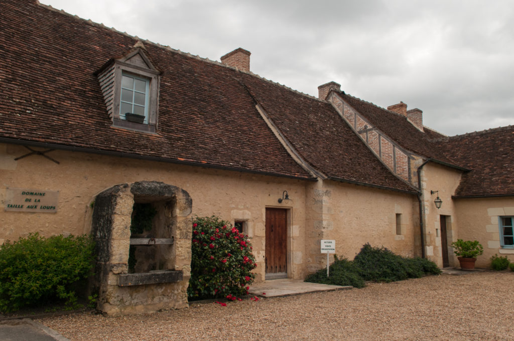 Entrée de la propriété de la taille aux loups