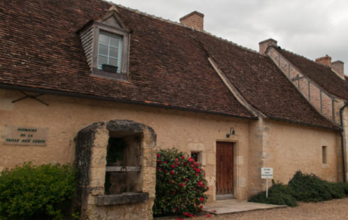 Entrée de la propriété de la taille aux loups