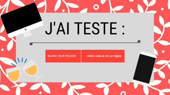 J'ai testé l'application en ligneblanc sur rouge