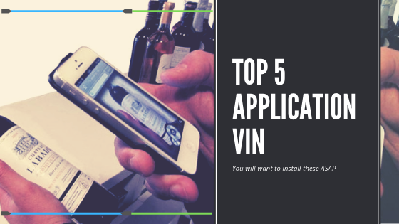 5 meilleures applications du vin en 2019