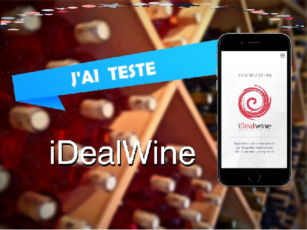 Test de l'application iDealWine