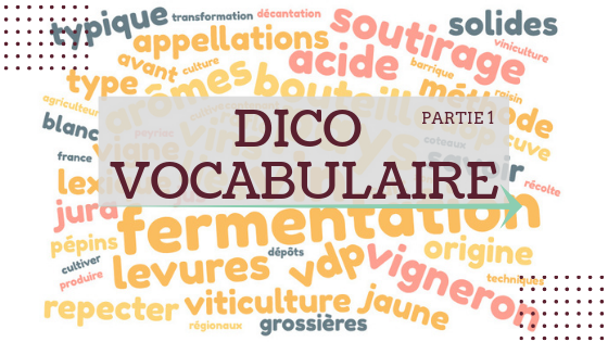 1ère partie sur le vocabulaire du vin