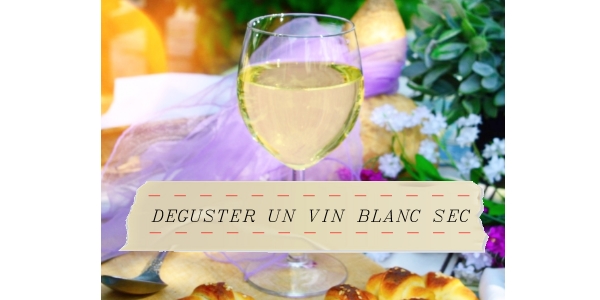 Reconnaitre et déguster un vin blanc sec