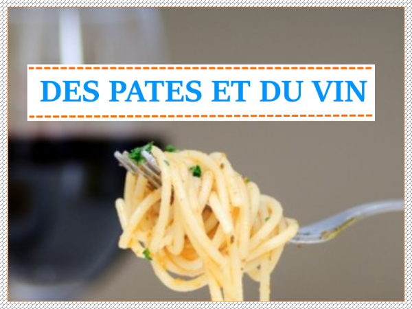 Quel vin avec des pâtes ?