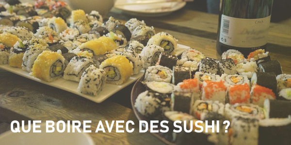 sushis et vins