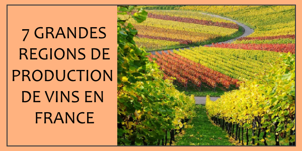 7 grandes régions productrices de vins en France