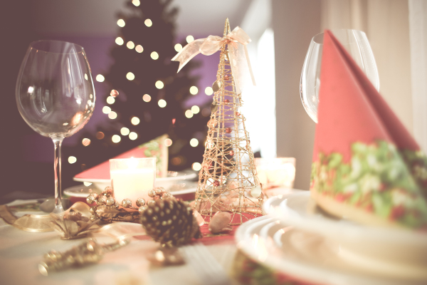 Repas de fete ou noel