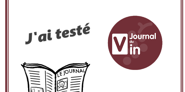 test de l'application Journal du Vin