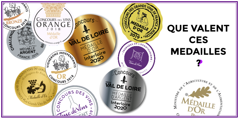 Quel est l'intéret des médailles de concours de vin