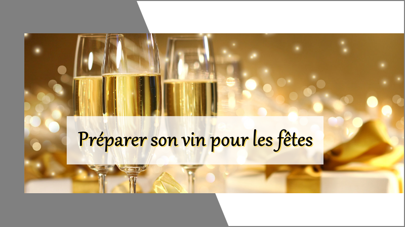 Comment préparer et choisir son vin pour les fêts de fin d'année