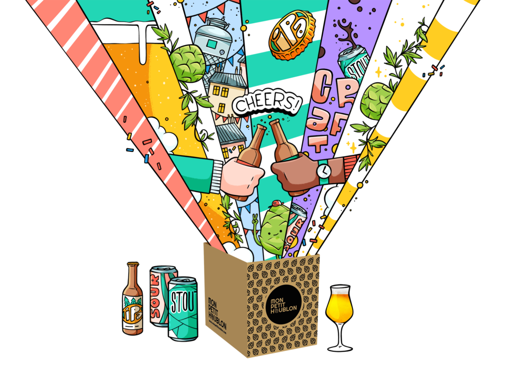 Craft box, la box bière de Mon Petit Houblon