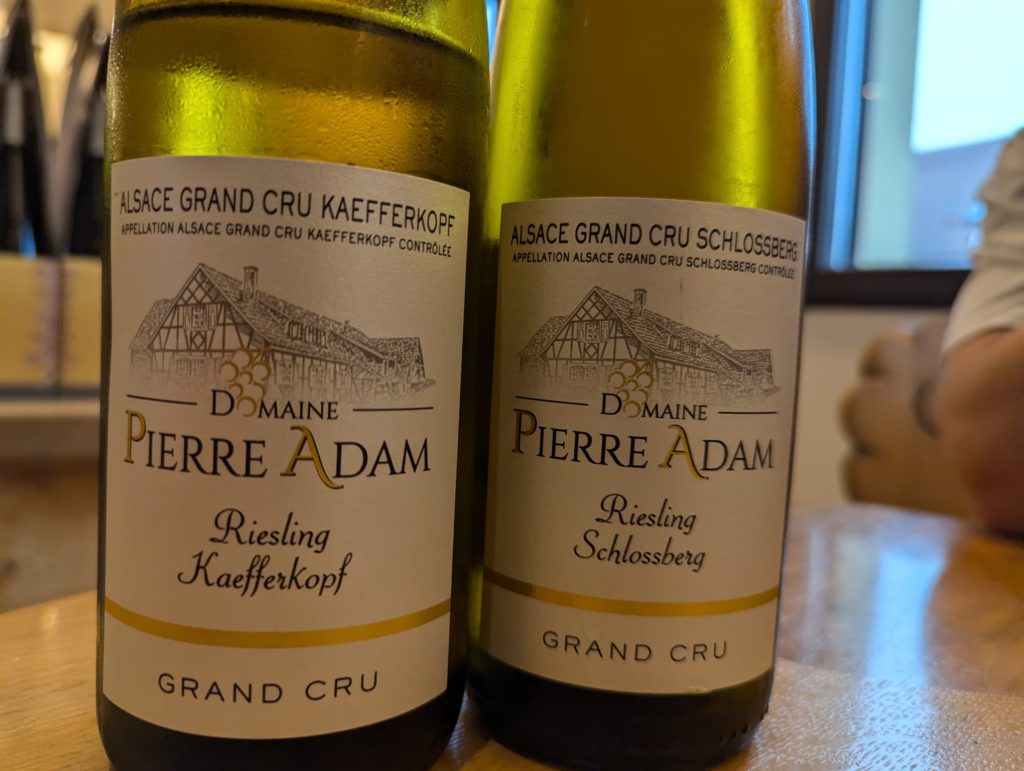 Grands Crus d'Alsace de Pierre Adam