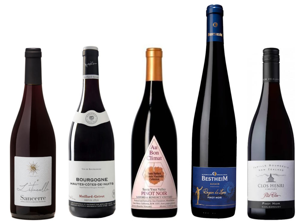 Sélection de Pinots Noirs 2025